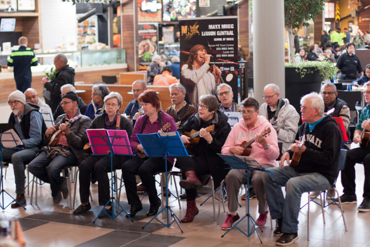 seniors ukulele